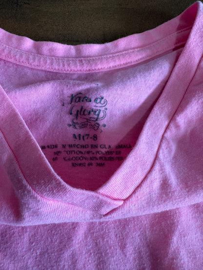 Soft Pink Tee 7/8