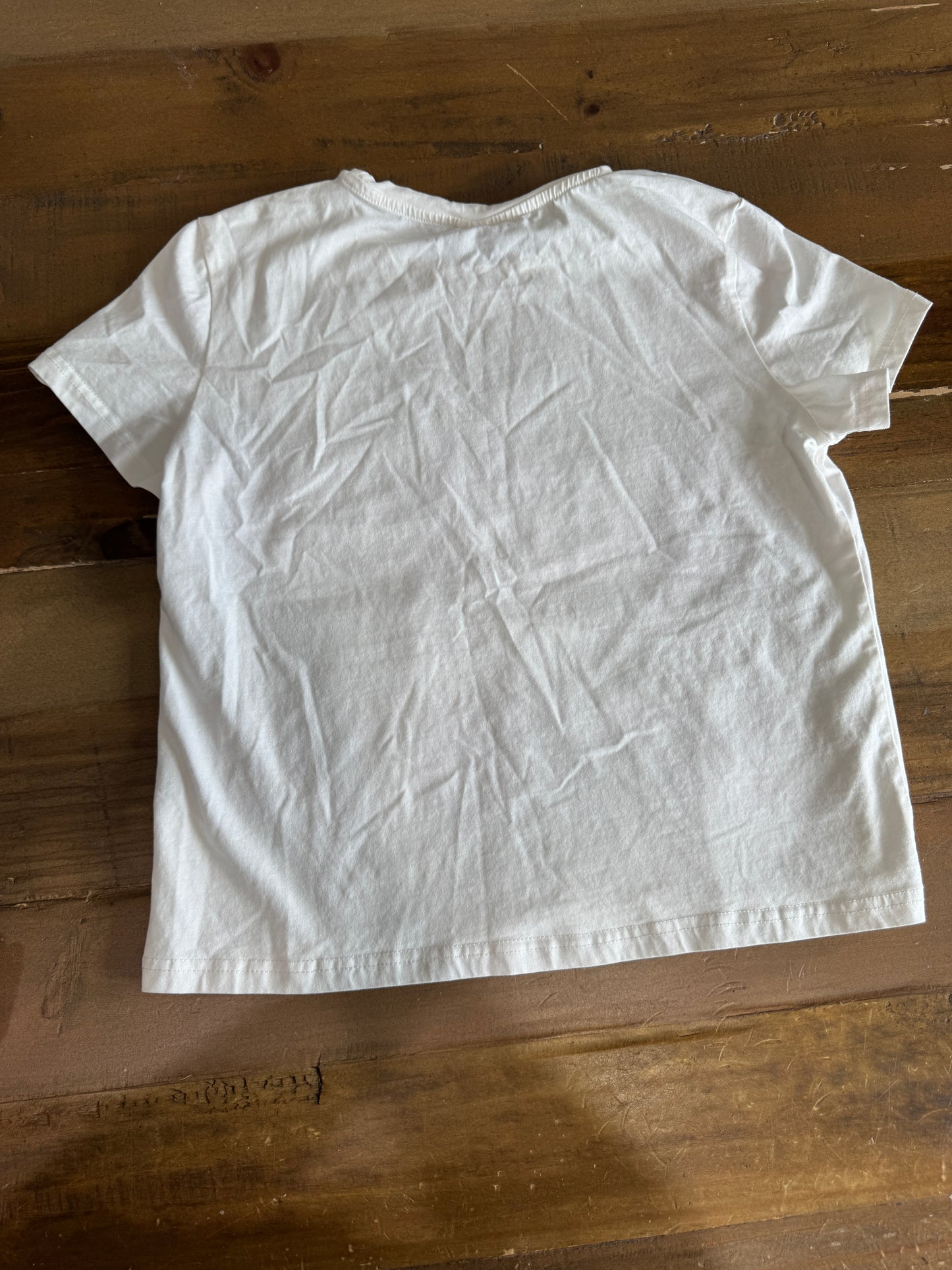 Navy Floral Pocket Tee Girls 12