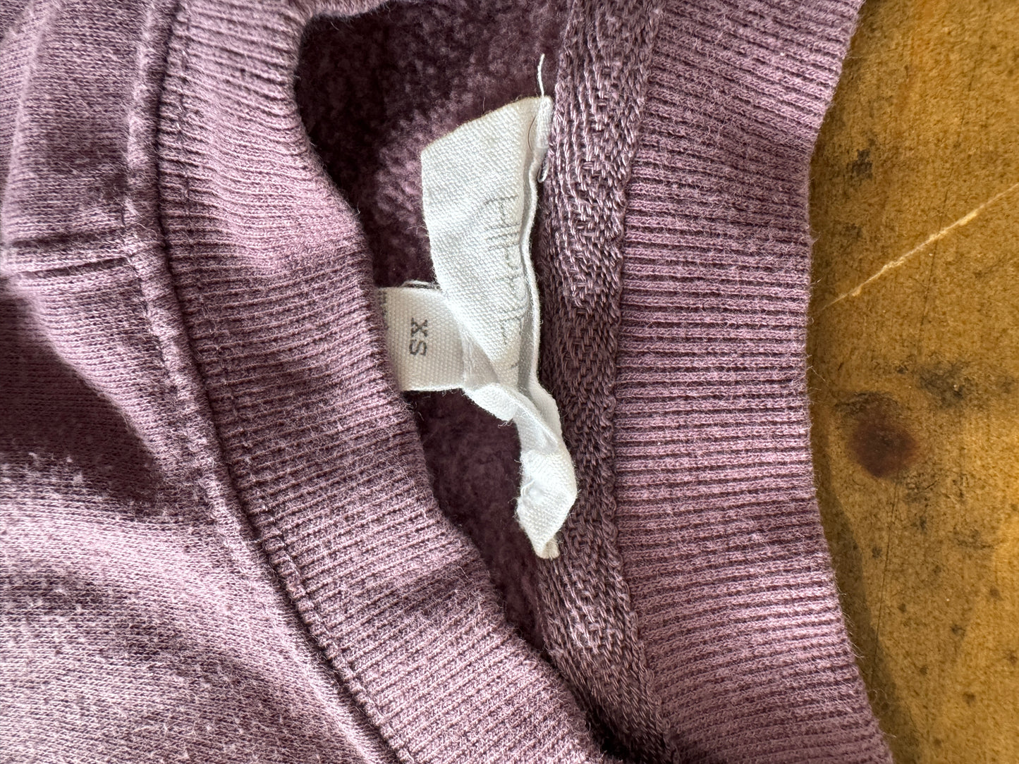 Heather Plum Sweatshirt XS (Girls 10/12 equivalent)