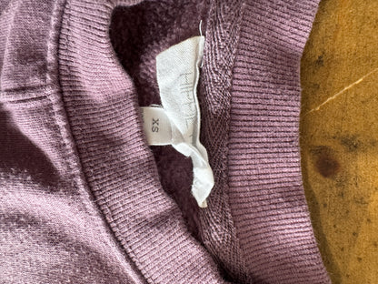 Heather Plum Sweatshirt XS (Girls 10/12 equivalent)