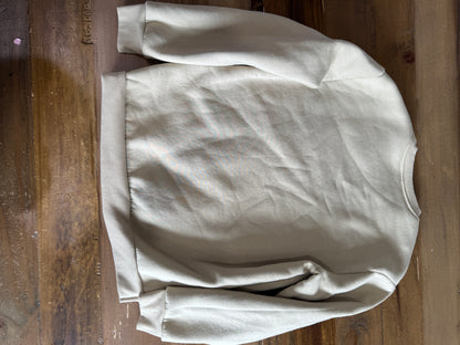 Jesus Beige Sweatshirt Girl's 12