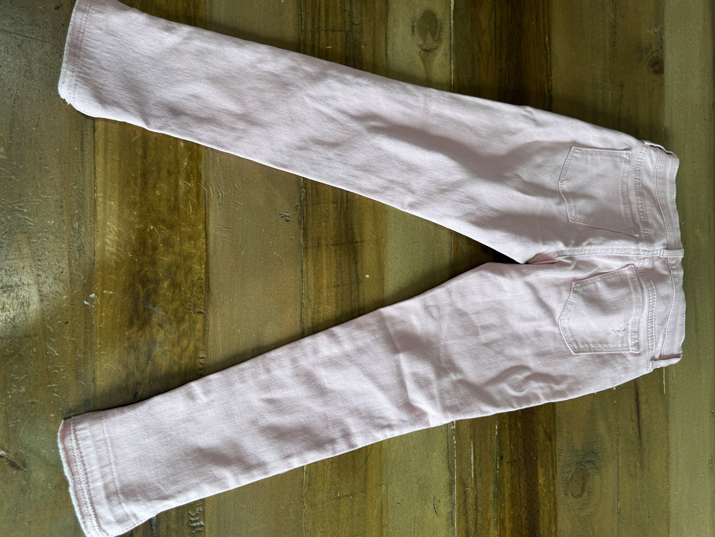 GAP Ankle Length Soft Pink, Lightly Distressed Jeggings 10