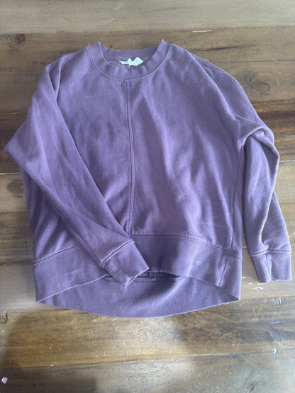 Heather Plum Sweatshirt XS (Girls 10/12 equivalent)