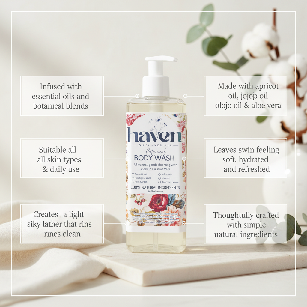 Haven Botanical Bath & Body Set